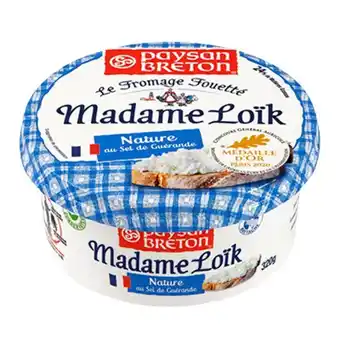 Carrefour Sur tous les fromages fouettés madame loik - paysan breton offre