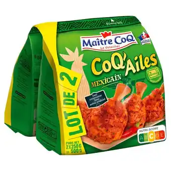 Carrefour Maître coq manchons de poulet coq'ailes offre