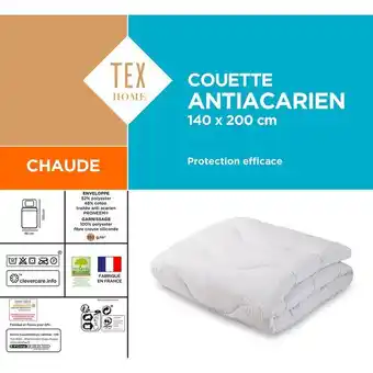 Carrefour Sur les couettes (hors tex basic, hors couette microfibre et couette 4 saisons) offre