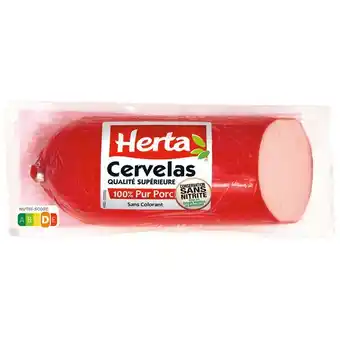 Carrefour Herta cervelas offre