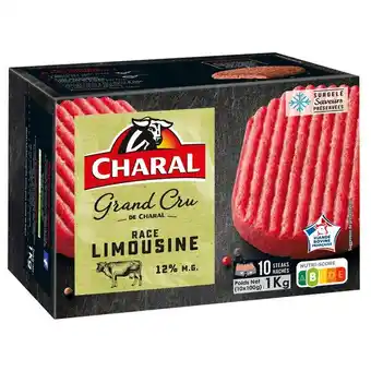 Carrefour Charal steaks hachés le grand cru surgelés offre
