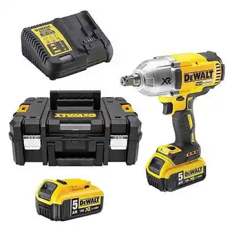 Brico Cash Boulonneuse à chocs dewalt dcf899p2 18 v li-ion brushless 3 vitesses 950 nm offre