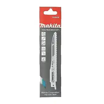 Brico Cash Lot de 5 lames de scie sabre super express makita b-05038 pour métal et acier offre