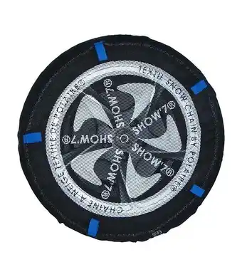 Chaussette chaine neige textile pneu 265/35r21 haute résistance