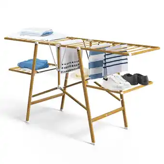 Vounot séchoir à linge pliable grande capacite
