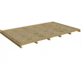 Plancher pour abri de jardin 16.81m² - plba4040