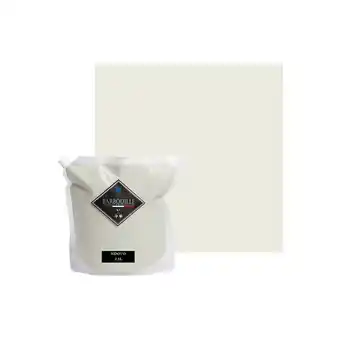 Peinture acrylique lessivable satin barbouille - pour murs, plafonds, meubles et bois - 2,5l - blanc ndovu
