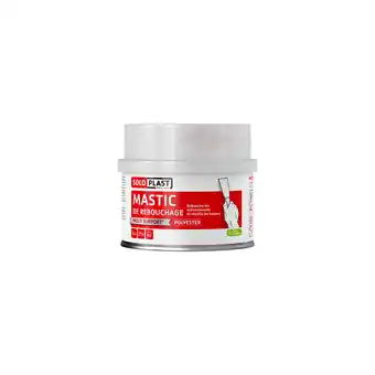 Mastic de rebouchage soloplast 188g avec durcisseur