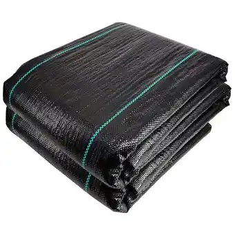 Vounot toile de paillage contre les mauvaises herbes 25mx2m anti-uv 100g/m2