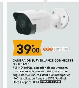 Camera De Surveillance Connectée Scs Sentinel