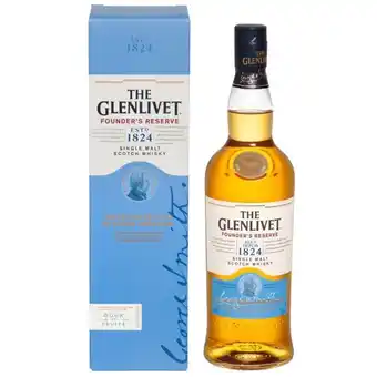 Auchan Whisky glenlivet founder's reserve offre