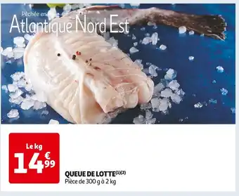 Auchan Supermarché Queue de lotte offre