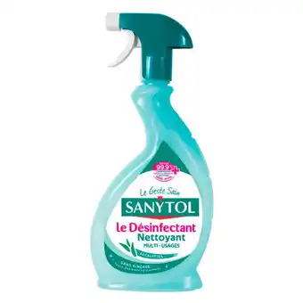 Auchan Spray desinfectant multi usages eucalyptus sanytol offre