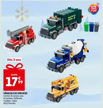 Auchan Supermarché One two fun véhicule de services offre