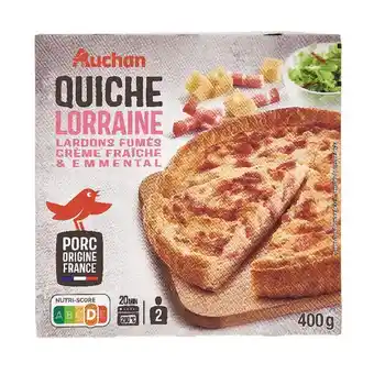 Auchan Quiche lorraine auchan offre