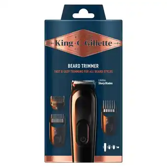 Auchan Tondeuse à barbe king c gillette offre