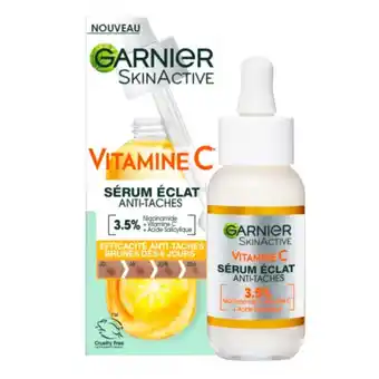 Auchan Skinactive visage serum vitamine c offre