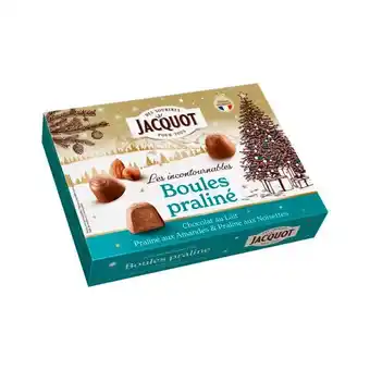 Boules pralinés jacquot