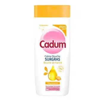 Auchan Crème de douche surgras cadum offre