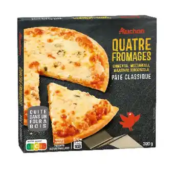 Auchan Pizza 4 fromages surgelée auchan offre