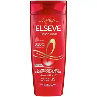 Auchan Shampooing color-vive elsève offre