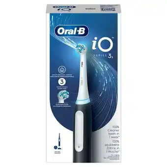 Auchan Brosse à dents électrique io 3s oral b noire offre
