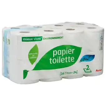 Auchan Papier toilette mieux vivre environnement auchan offre