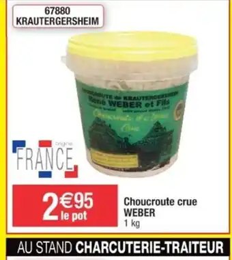 Choucroute crue WEBER