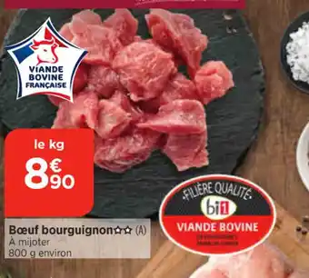 Maximarché Bœuf bourguignon offre