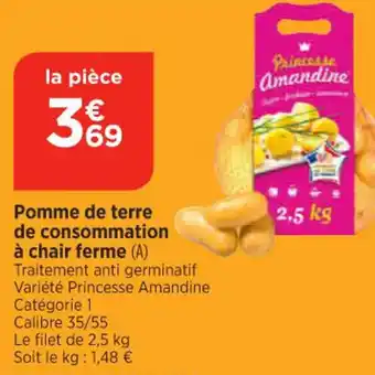 Maximarché Pomme de terre de consommation à chair ferme offre