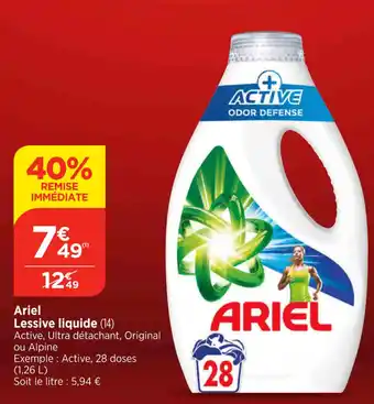 Ariel Lessive liquide