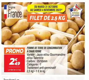 Netto POMME DE TERRE DE CONSOMMATION offre