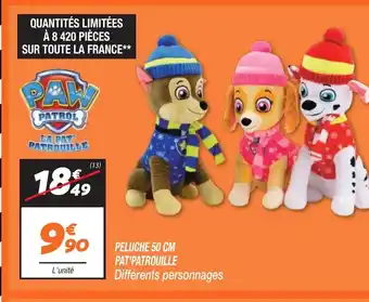 Netto PELUCHE 50 CM PAT'PATROUILLE offre