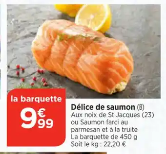 Maximarché Délice de saumon offre