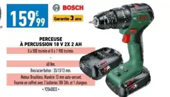 PERCEUSE Ă PERCUSSION 18 V 2X 2 AH