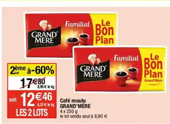 Migros Café moulu GRAND'MÈRE offre