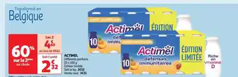 Auchan Supermarché ACTIMEL offre