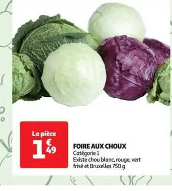 Auchan Supermarché FOIRE AUX CHOUX offre