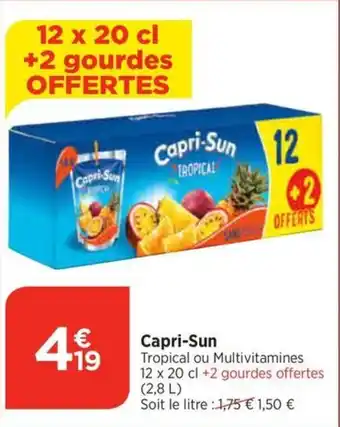 Bi1 Capri-Sun offre