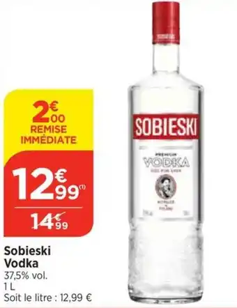 Bi1 Sobieski Vodka offre