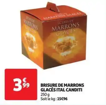 BRISURE DE MARRONS GLACÉS ITAL CANDITI