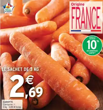Intermarché Express CAROTTE offre