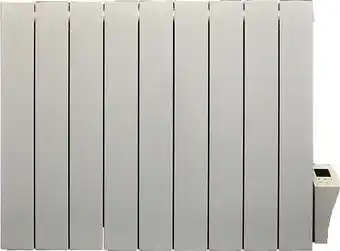 Bricorama Radiateur électrique 1800w - inertie fluide - fonction asc - programmable - blanc - inter deltacalor offre