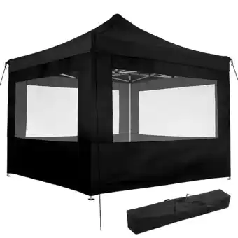 Bricorama Tonnelle 3 x 3 m avec 4 rideaux offre