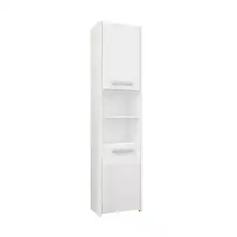 Bricorama Prague w1 - meuble colonne de salle de bain 30x30x170 - rangement salle de bain contemporain - armoire toilette - colonne ran offre