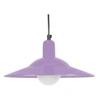 Bricorama Lodge - suspension dôme métal mauve offre