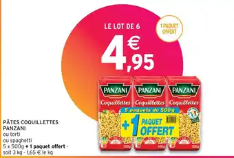 Intermarché Hyper PÂTES COQUILLETTES PANZANI offre