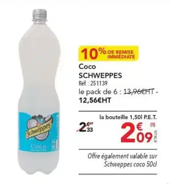 METRO Coco SCHWEPPES offre