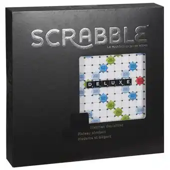 JouéClub Mattel jeux scrabble deluxe de mattel jeux offre