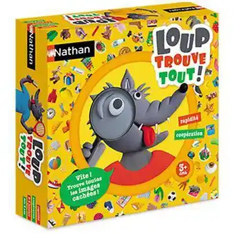 JouéClub Nathan le loup trouve tout de nathan offre